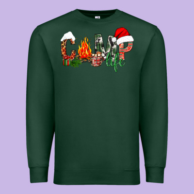 Christmas Camp Premium Sweatshirt Designed By Nancycooperartshop