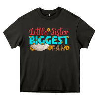 Asphalt little sister biggest fan Heavy Core Tee - HRA Design Shop