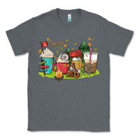 Charcoal Heather camp coffee drink Classic Tee - MaliasSmallBusiness