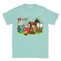 Seafoam camp coffee drink Classic Tee - MaliasSmallBusiness