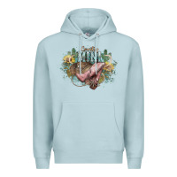 Blue Mist Country mini Premium Hoodie - HowdyJamesFarm