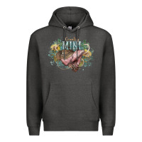 Charcoal Heather Country mini Premium Hoodie - HowdyJamesFarm