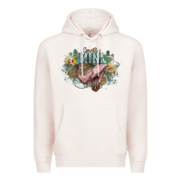 Pale Pink Country mini Premium Hoodie - HowdyJamesFarm