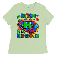 Matcha autism is my superpower ripped shirt Ladies Tee - Zillion Design Studio