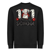 Black 101 days of school Heavyweight Sweatshirt - MaliasSmallBusiness