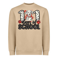 Mushroom 101 days of school Heavyweight Sweatshirt - MaliasSmallBusiness