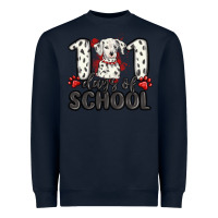 Navy 101 days of school Heavyweight Sweatshirt - MaliasSmallBusiness