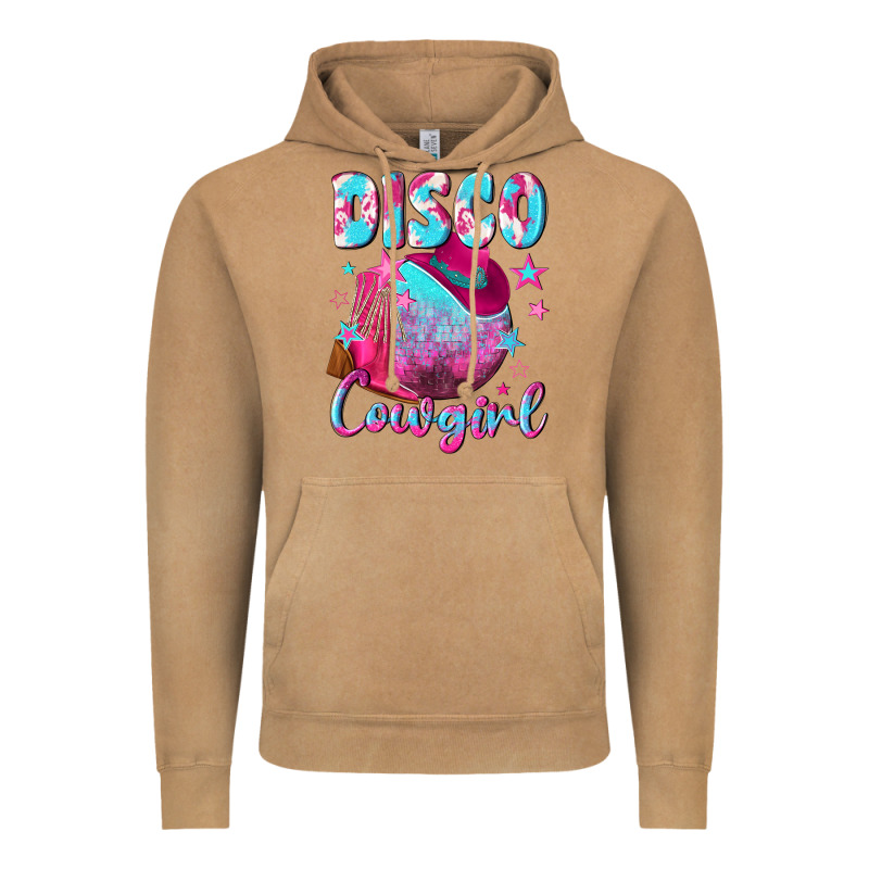 Disco Cowgirl Vintage Hoodie by NancyCooperArtShop | Teevron