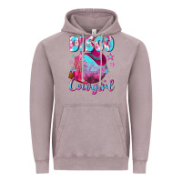 Vintage Zinc disco cowgirl Vintage Hoodie - NancyCooperArtShop
