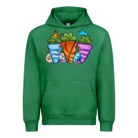 Emerald Basketball Easter sports carrots Urban Hoodie - OliviaCreatesArt