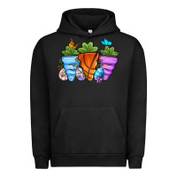 Pigment Black Basketball Easter sports carrots Urban Hoodie - OliviaCreatesArt