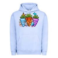Pigment Grape Ice Basketball Easter sports carrots Urban Hoodie - OliviaCreatesArt