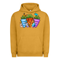 Pigment Peanut Butter Basketball Easter sports carrots Urban Hoodie - OliviaCreatesArt