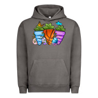 Pigment Tornado Basketball Easter sports carrots Urban Hoodie - OliviaCreatesArt