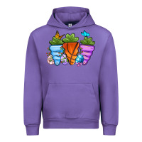 Tulip Basketball Easter sports carrots Urban Hoodie - OliviaCreatesArt