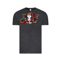 Vintage Black joy baby cow christmas Vintage Tee - Jasminsmagicworld