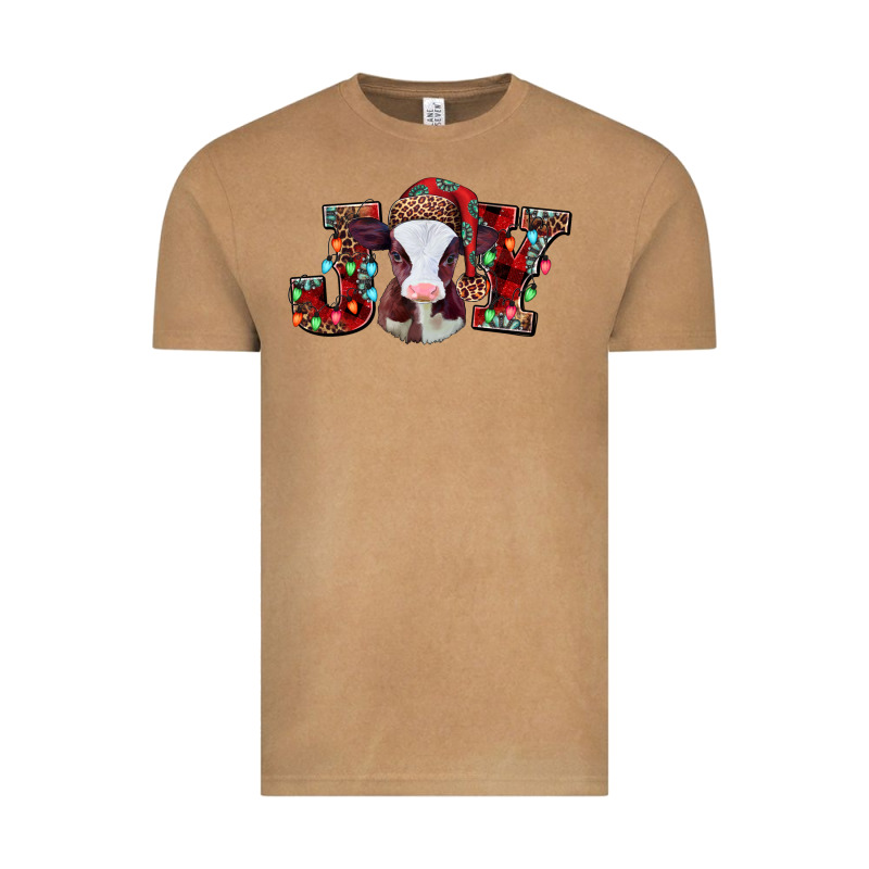 Joy Baby Cow Christmas Vintage Tee by Jasminsmagicworld | Teevron