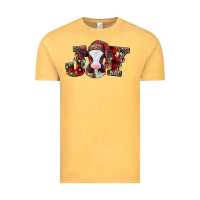 Vintage Mustard joy baby cow christmas Vintage Tee - Jasminsmagicworld