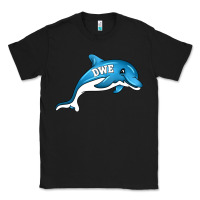 Black dolphin dwe Classic Tee - CowhideDigitalArt