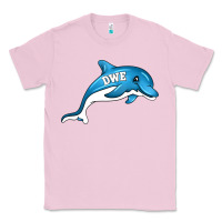 Bubblegum Pink dolphin dwe Classic Tee - CowhideDigitalArt