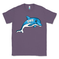 Lavender dolphin dwe Classic Tee - CowhideDigitalArt