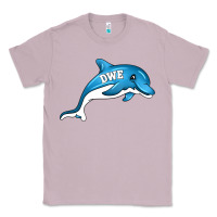 Lilac dolphin dwe Classic Tee - CowhideDigitalArt