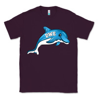 Plum dolphin dwe Classic Tee - CowhideDigitalArt