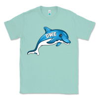 Seafoam dolphin dwe Classic Tee - CowhideDigitalArt