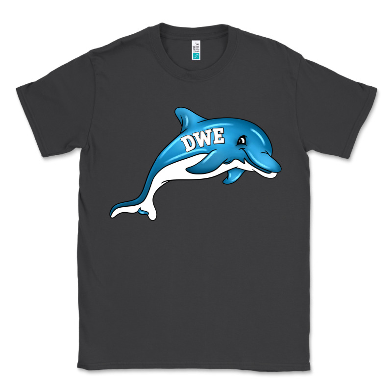 Dolphin Dwe Classic Tee by CowhideDigitalArt | Teevron