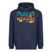 Navy Fall Heavyweight Hoodie - texasbilliewilder