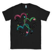 Black faith hope love Classic Tee - MaliasSmallBusiness