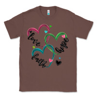 Chestnut faith hope love Classic Tee - MaliasSmallBusiness