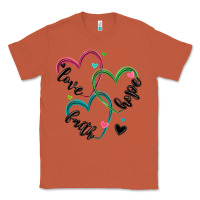 Copper faith hope love Classic Tee - MaliasSmallBusiness