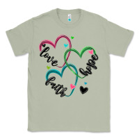 Matcha faith hope love Classic Tee - MaliasSmallBusiness