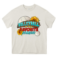 Volleyball Is My Favorite Season Heavy Core Tee | Teevron