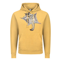 Vintage Mustard sugar glider Vintage Hoodie - LillyAllenDesigns
