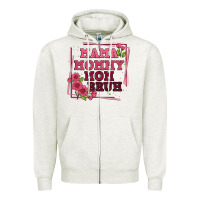Oatmeal Heather mama mommy mom bruh Zipper Hoodie - Artiststas