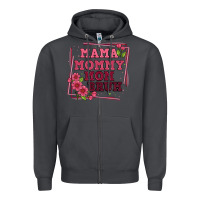 Smoke mama mommy mom bruh Zipper Hoodie - Artiststas