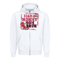 White mama mommy mom bruh Zipper Hoodie - Artiststas