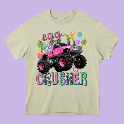 Easter Egg Crusher Neo Heavy Core Tee Designed By Neo Western