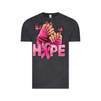 Vintage Black hope cancer nails Vintage Tee - NancyCooperArtShop