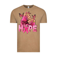 Vintage Coffee hope cancer nails Vintage Tee - NancyCooperArtShop