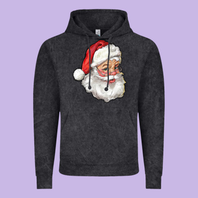 Santa Claus Vintage Hoodie Designed By Ranaportraitstore