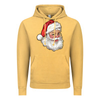 Vintage Mustard Santa Claus Vintage Hoodie - RanaPortraitStore