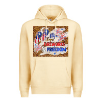 Pina Colada flip flops fireworks & freedom 4th of july Premium Hoodie - TumblerDesignByShophia