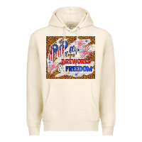 Tofu flip flops fireworks & freedom 4th of july Premium Hoodie - TumblerDesignByShophia