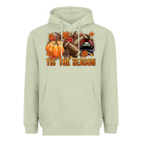 Matcha Tis' the season Football and maroon helmet Heavyweight Hoodie - NancyCooperArtShop