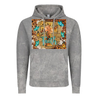 Cloud Rock faith cross Vintage Hoodie - BarkalooDesign
