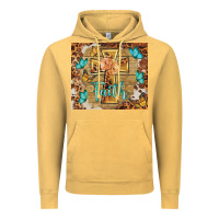 Vintage Mustard faith cross Vintage Hoodie - BarkalooDesign