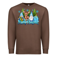 Chestnut merry christmas gnomes Premium Sweatshirt - texasbilliewilder